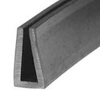 Square Channel Rubber Edge Trim