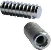 Zinc Plated Steel Blind Hex Drive