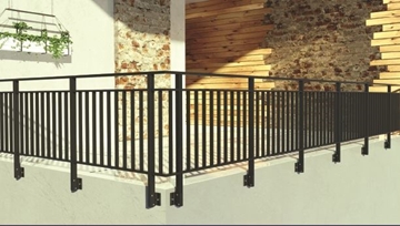 Milano Vertical Railings Systems