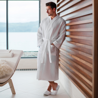 TC086 Towel City Waffle Robe