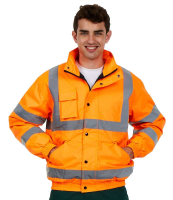 UC804 Uneek Hi Viz Bomber Jacket