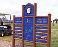 Information Signs For Golf Clubs