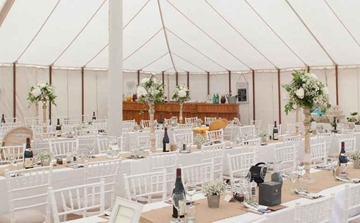Traditional Rustic Unlined Marquee Essex