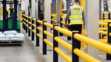 UK Supplier Of Industrial Pedestrian Safety Barriers
