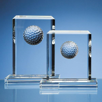 Fairway Glass Golf Trophies