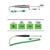 KS01- K Type Fast Response Ribbon Probe 110mm x 10mm