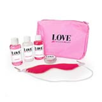 6pc Pink Pamper Kit in a Pink Bag