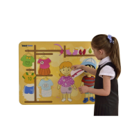 Magnetic Getting Dressed Wall Board