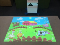 The Mobile Rise Interactive Projector System- for Floors