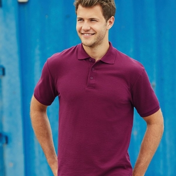 Fruit of the Loom Heavy Poly/Cotton Polo Shirt
