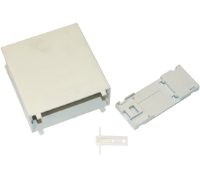 Solid Top DIN Rail Mounting PCB Enclosure