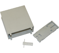 Open Top DIN Rail Mounting PCB Enclosure For Domestic Appliances