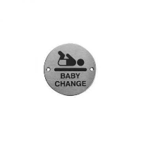 Access Hardware 76mm Baby Change Symbol PSS