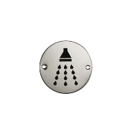 Access Hardware 76mm Shower Symbol PSS