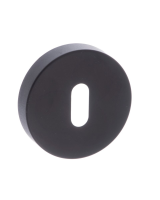 Atlantic Forme Euro Escutcheon, Urban Matt Black 