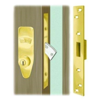 Banham M2002 Cylinder Mortice Deadlock Polished Brass