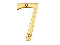 Carlisle Brass '7' Numeral PVD Stainless Brass