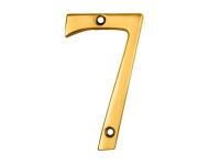 Carlisle Brass 76mm '7' Classic House Number Polished Brass