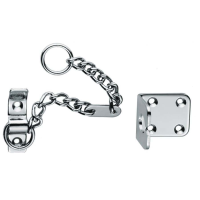 Carlisle Brass Architectural Quality AA75 Security Door Chain Polished Chrome