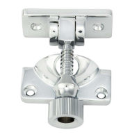 Carlisle Brass Architectural Quality Brighton Sash Fastener Polished Chrome