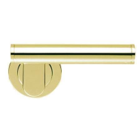 Carlisle Brass Designer Range Espirit Door Handle on Rose Polished Brass