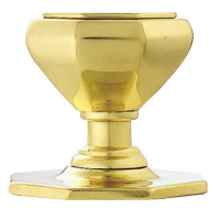 Carlisle Brass Octagonal Centre Door Knob Polished Brass