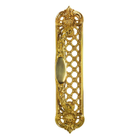 Carlisle Brass Ornate Trellis Pull Handle Polished Brass