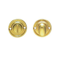 Carlisle Brass Oval Bathroom Turn & Release Polished Brass