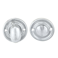 Carlisle Brass Oval Bathroom Turn & Release Polished Chrome