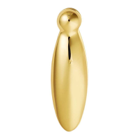 Carlisle Brass Pear Drop Covered Standard Escutcheon Polished Brass