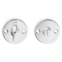 Carlisle Brass Plain B12 Bathroom Turn & Release Polished Chrome