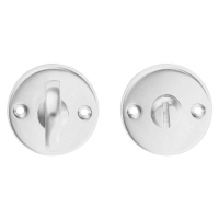 Carlisle Brass Plain B12 Bathroom Turn & Release Satin Chrome