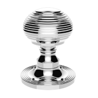 Carlisle Brass Queen Anne Rim Knob Polished Chrome