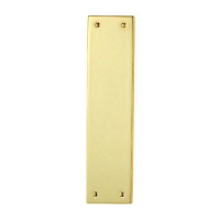 Carlisle Brass Raised Finger Plate Polished Brass