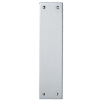 Carlisle Brass Raised Finger Plate Polished Chrome