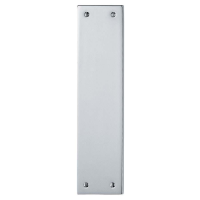 Carlisle Brass Raised Finger Plate Satin Chrome