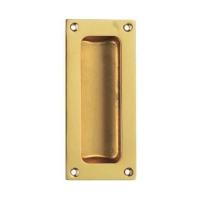 Carlisle Brass Recess Flush Pull Handle Polished Brass