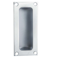 Carlisle Brass Recess Flush Pull Handle Polished Chrome