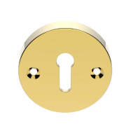 Carlisle Brass Standard Escutcheon Polished Brass