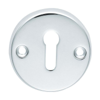 Carlisle Brass Standard Escutcheon Polished Chrome