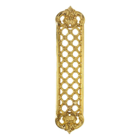 Carlisle Brass Trellis Finger Plate Polished Brass