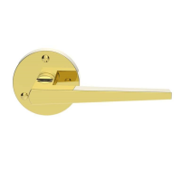 Carlisle Brass Victorian Contemporary Door Handle on Rose Polished Brass