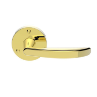 Carlisle Brass Victorian M Series Door Handle on Rose Polished Brass