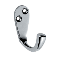 Carlisle Brass Victorian Single Robe Hook Polished Chrome