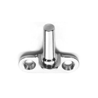 Carlisle Brass WF14 Cranked Casement Pin for Flush Windows Polished Chrome