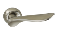 Darcel Juliette Door Handle Lever on Rose Satin Nickel