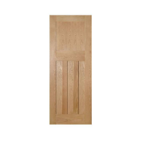 Deanta Cambridge 1981mm x 610mm Internal Oak Door Unfinished