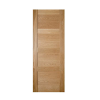 Deanta Coventry 1981mm x 533mm Internal Oak Door Unfinished