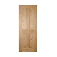 Deanta Eton 1981mm x 610mm Internal Oak Door Unfinished