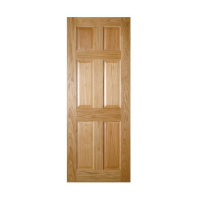 Deanta Oxford 1981mm x 838mm Internal Oak Door Pre-finished